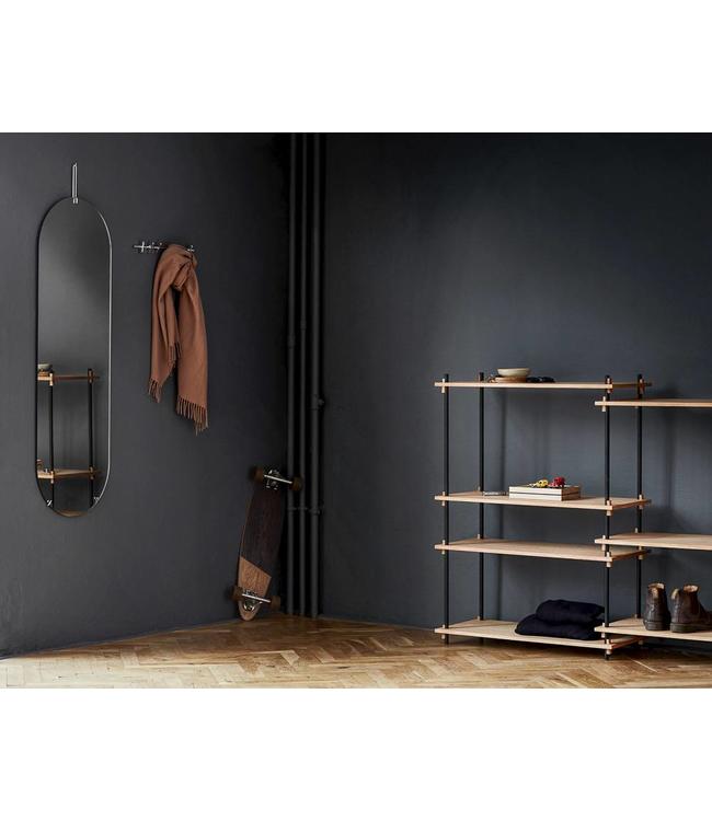 Moebe Coat Rack 40 cm Black or Chrome