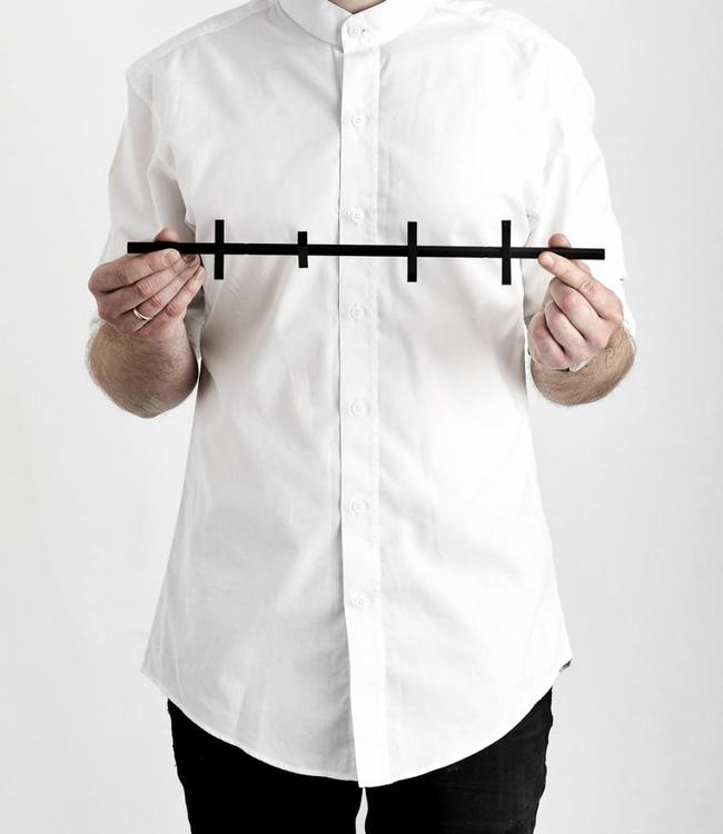 Moebe Coat Rack 40 cm Black or Chrome