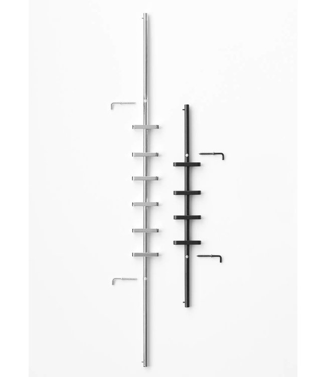 Moebe Coat Rack 70 cm Black or Chrome