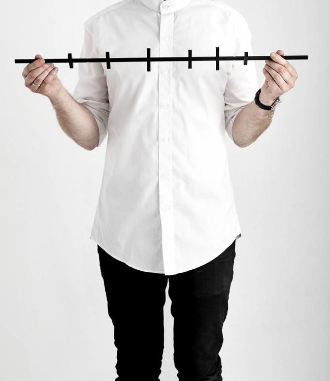 Moebe Coat Rack 70 cm Black or Chrome