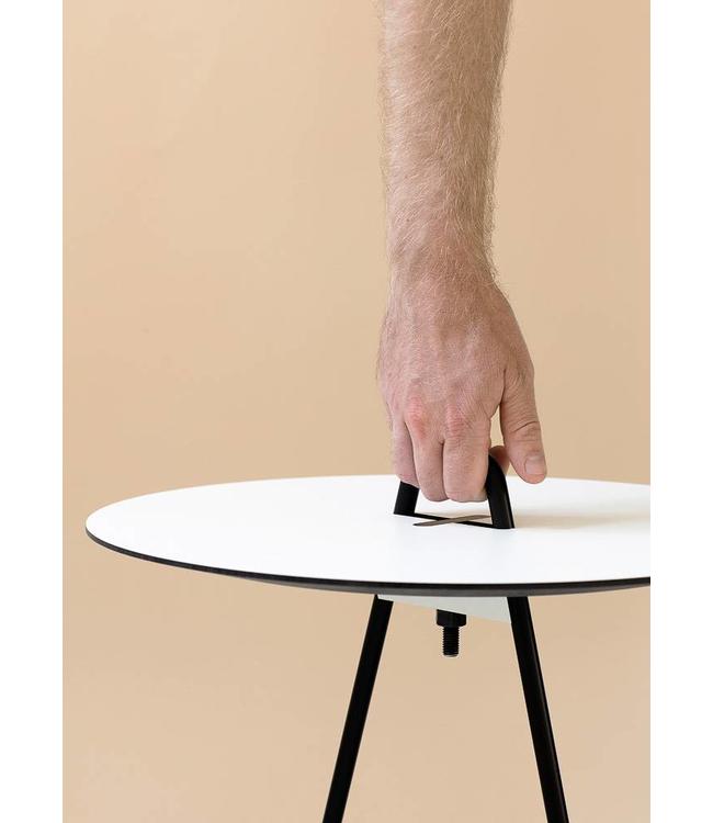 Moebe Bijzettafel Side Table in Wit of  Zwart