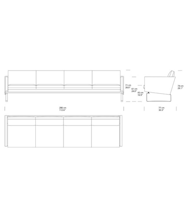 Carl Hansen & Søn CH104 4 zits