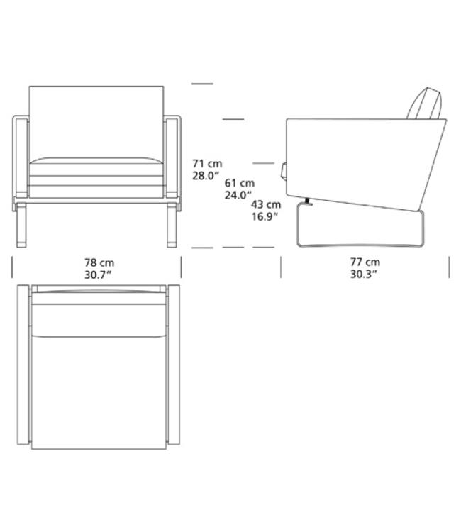 Carl Hansen & Søn Fauteuil CH101