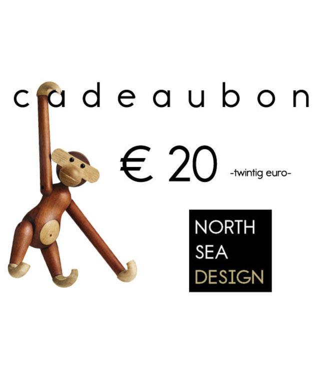 A giftcard from North Sea Design