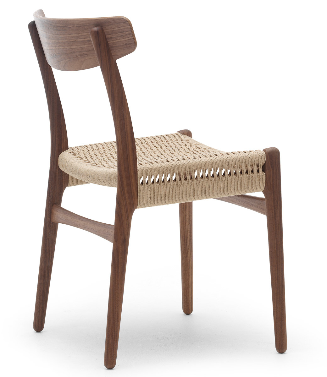 Carl Hansen & Søn dinner chair CH23 walnut at North Sea Design