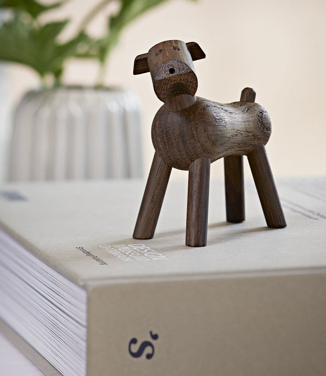 Kay Bojesen Wooden Dog Tim | Smoked Oak