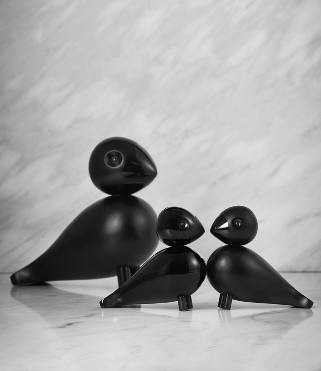 Kay Bojesen Set Love Birds Black