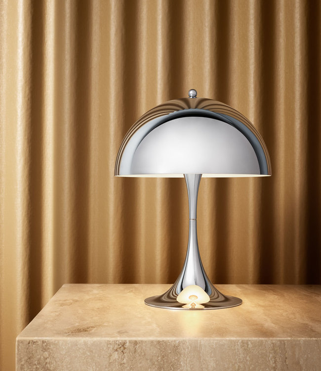 Louis Poulsen Panthella Tafellamp Mini LED Chroom