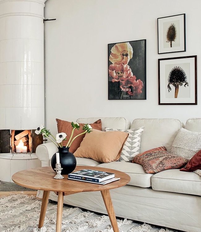 Macro photo Poster Flower Wild Teasel 30x40 cm