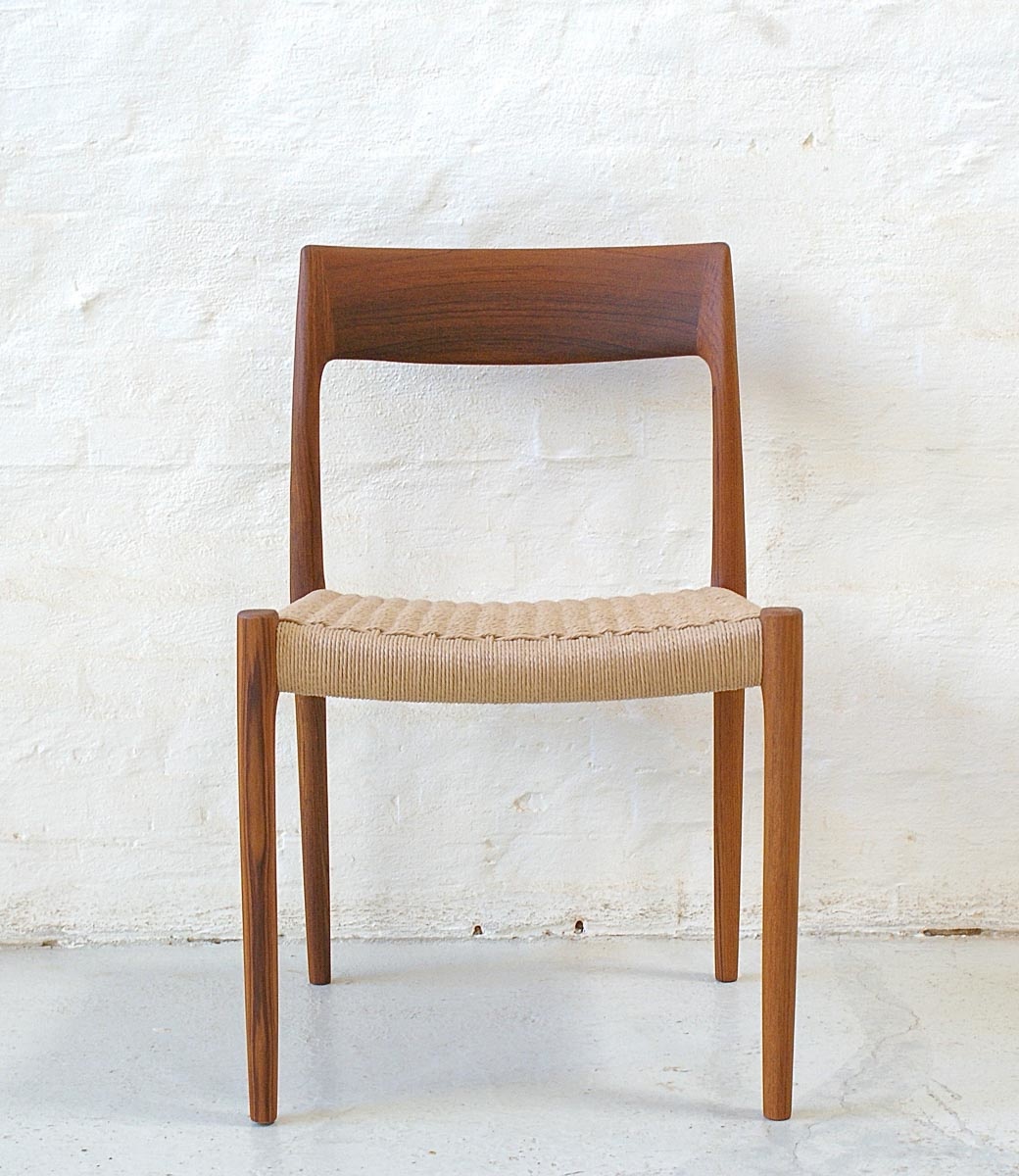 N.O. Moller dining chair modern classic Model 77 at North Sea Design NORTH SEA DESIGN
