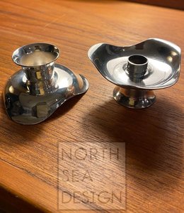 Vintage Set Vintage Mid-Century Candle holders