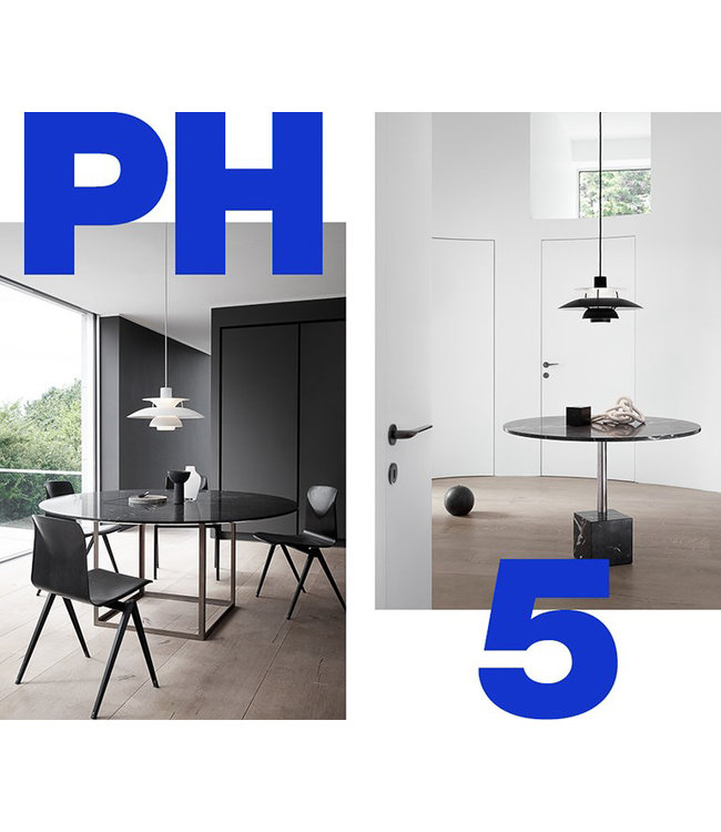 Louis Poulsen PH5 Mini Monochrome Hanglamp Wit