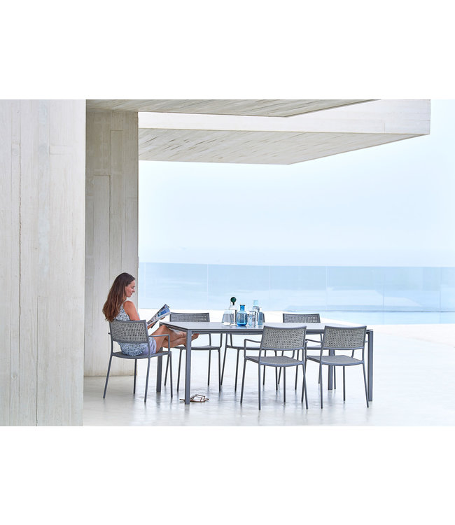 Cane-Line Less stackable armchair