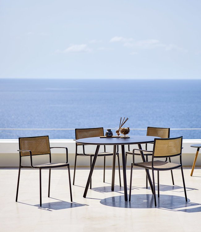 Cane-Line Less stackable armchair