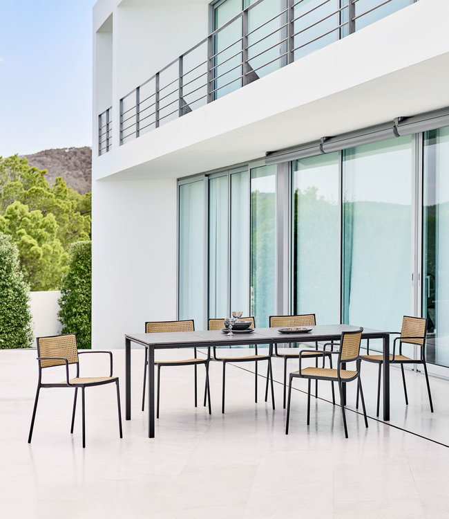 Cane-Line Less stackable armchair