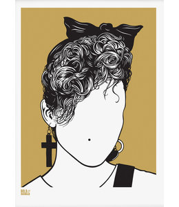 Screen print Madonna