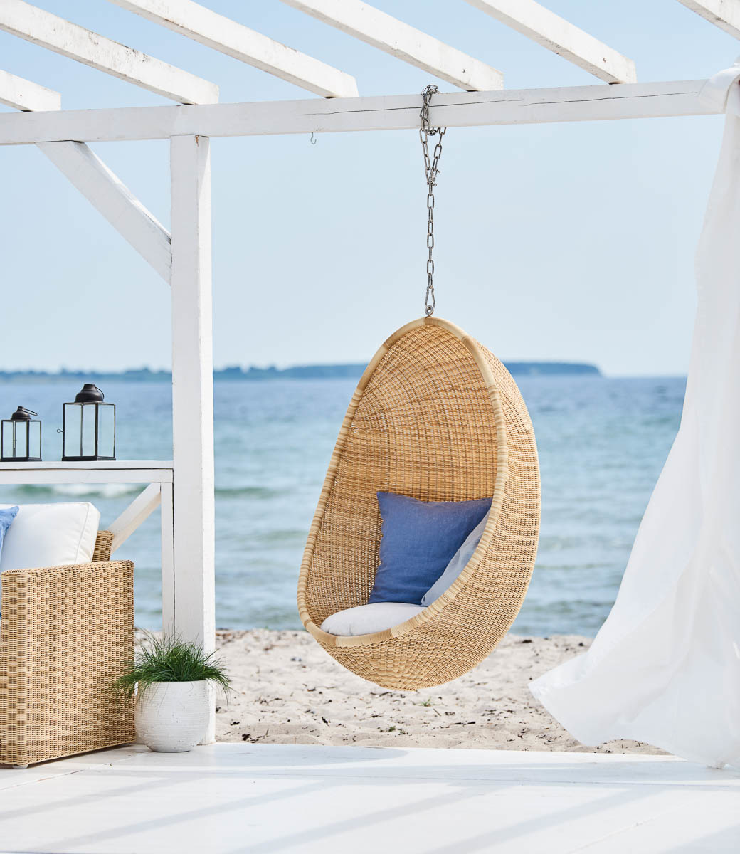 Hangend Ei tuin Loungestoel van Sika Design Outdoor North Sea - DESIGN