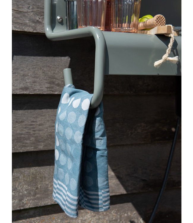 Weltevree Waterworks outdoor kitchen sink with tap