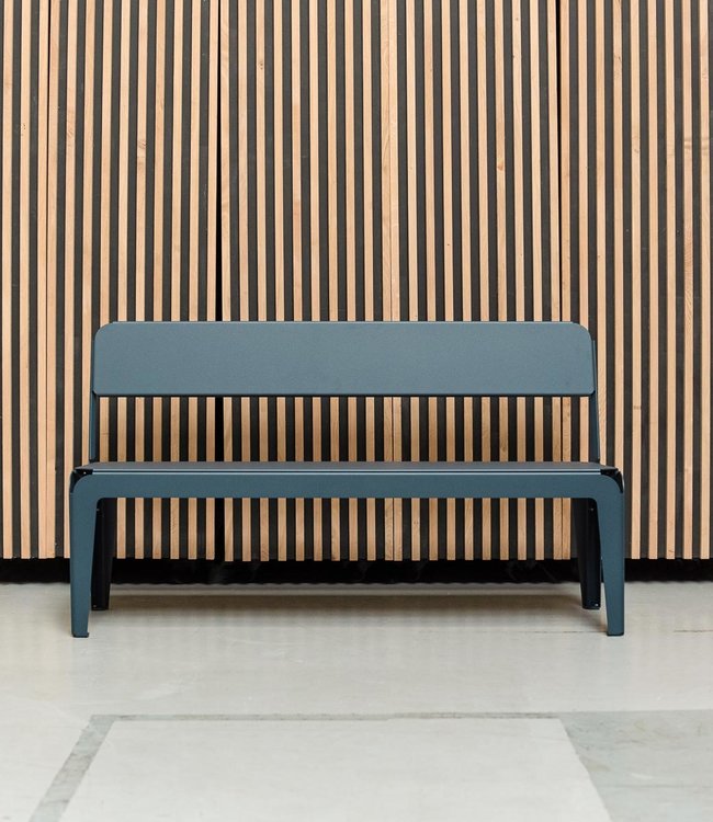 Weltevree Bended Bench tuinbank met rugleuning