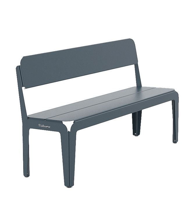 Weltevree Bended outdoor Bench with backrest