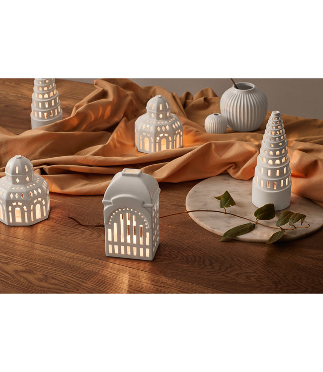 Kähler Design Waxinelichthouder Urbania Tivoli Ingangsgebouw