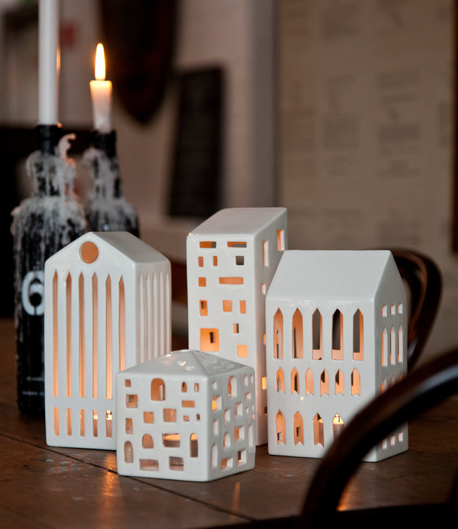 Kähler Design Tealight holder Urbania Lighthouse Town House