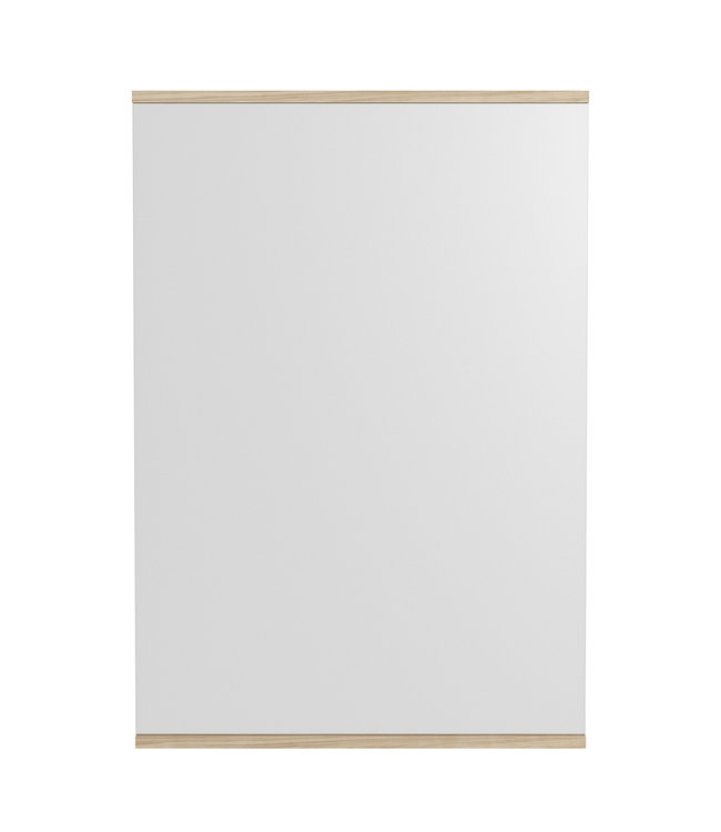 Moebe Rectangular Wall Mirror 70x100cm Ash wood