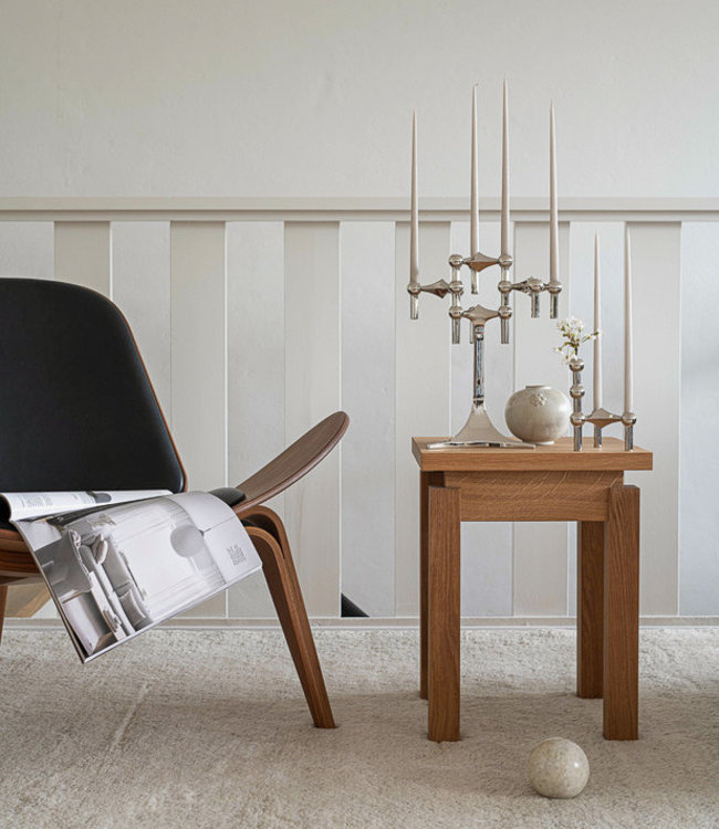 Stoff Nagel High Candle Stand Chrome