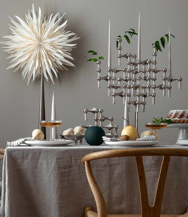 Stoff Nagel High Candle Stand Chrome