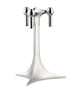 Stoff Nagel Candle Stand Chrome