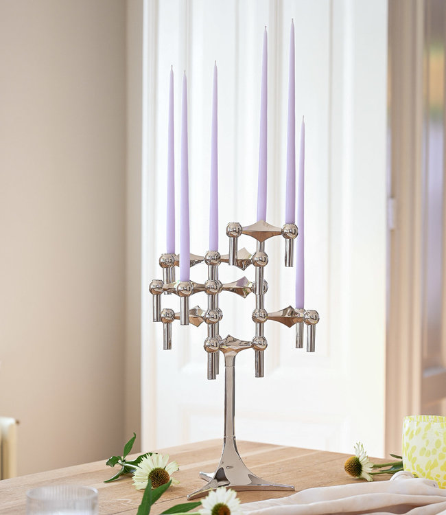 Stoff Nagel High Candle Stand Chrome
