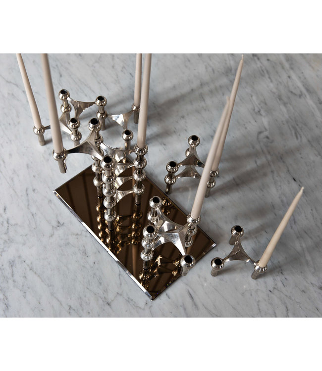 Stoff Nagel Glass Base Rectangular Smoke