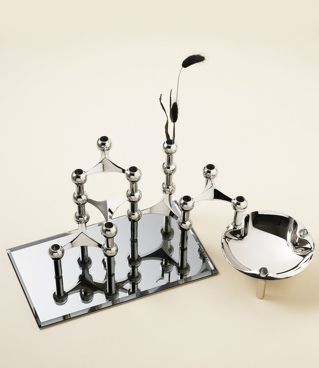 Stoff Nagel Basis van spiegelend glas