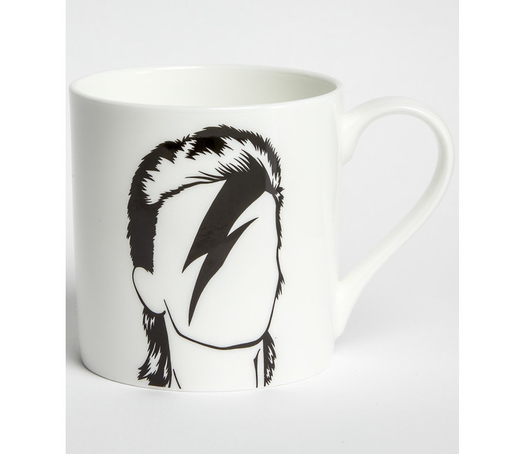 Sake Gift Set Pyramid International David Bowie Mug In Presentation Gift Box (Red Aladdin Sane Design) 11oz Ramen Bowl With Chopsticks