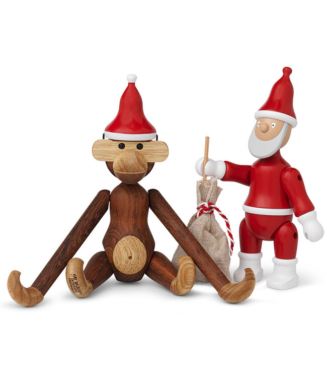 Kay Bojesen Kerstmuts Houten Aap Monkey Small