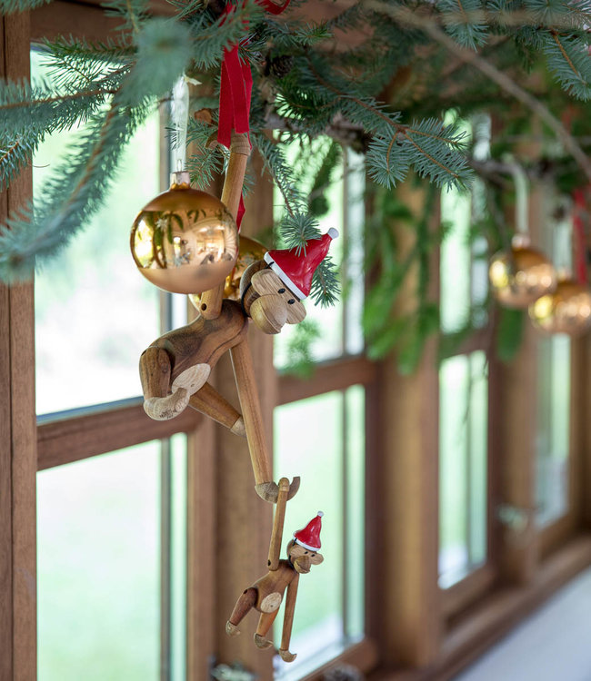 Kay Bojesen Kerstmuts Houten Aap Monkey Small
