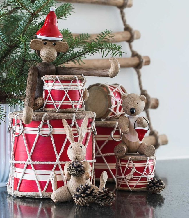 Kay Bojesen Kerstmuts Houten Aap Monkey Mini