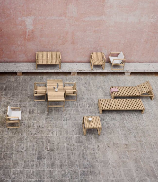 Carl Hansen & Søn BK14 Sunbed Sun lounger Teak