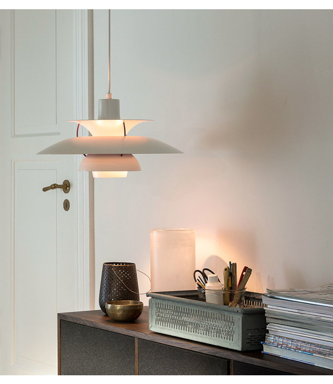 Louis Poulsen PH5 Pendant Lamp Classic White