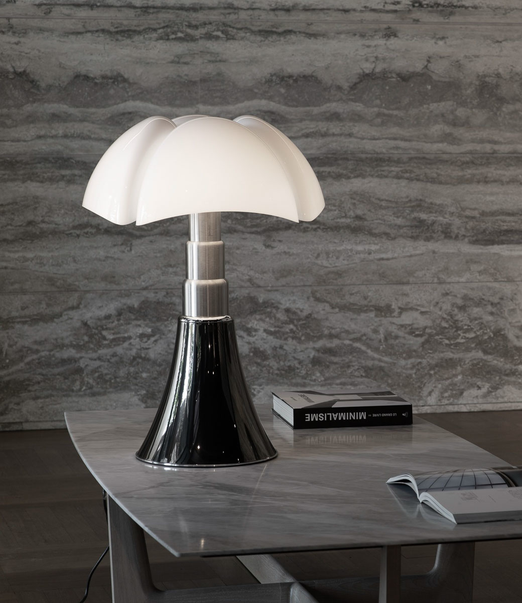 Pipistrello Table Lamp LED Dark Brown - Martinelli Luce