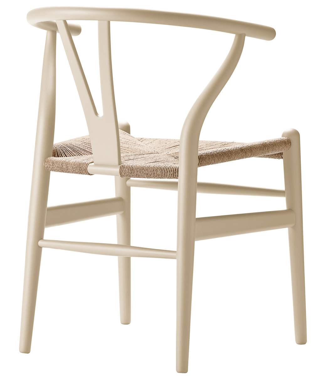 Carl Hansen & Søn Wishbone Chair CH24 Soft kleuren van Ilse