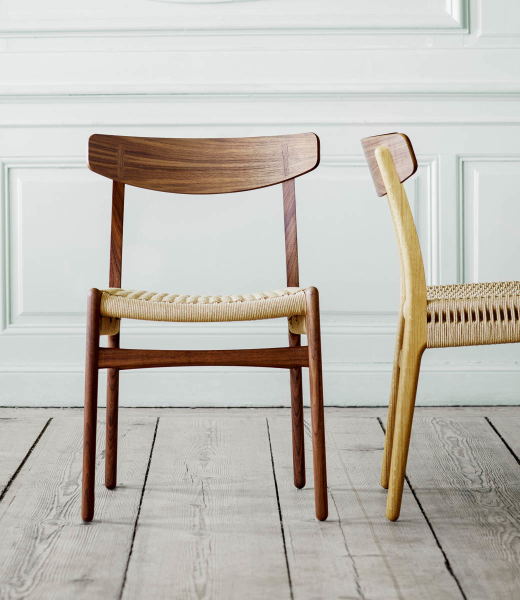 Carl Hansen & Søn dinner chair CH23 walnut at North Sea Design