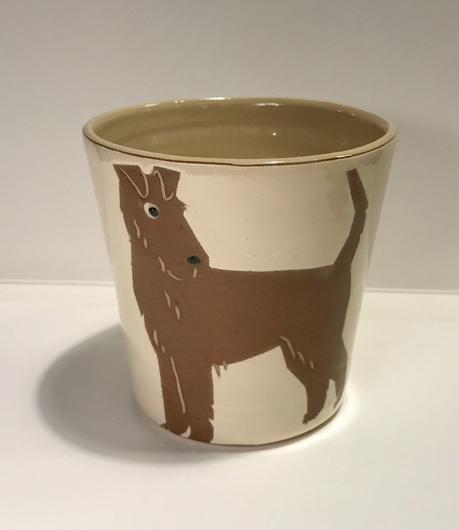 Camilla Engdahl Animal Cup Mutmug Irish Terrier