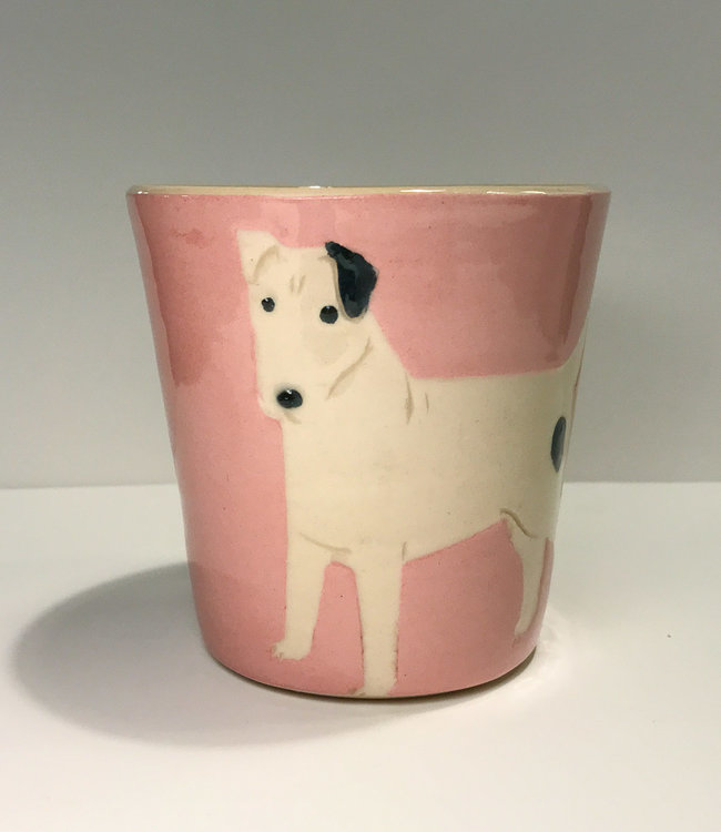 Camilla Engdahl Animal Cup Jack Russel