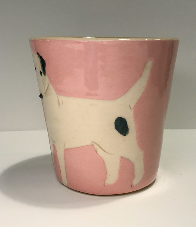 Camilla Engdahl Animal Cup Jack Russel