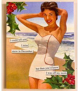 Anne Taintor Christmas Cards Fifties Meds