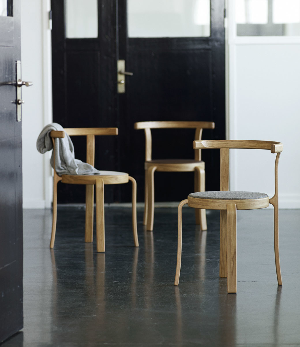 Magnus Olesen 8000 Series, Dining Chair MO8002 or Stool in oak