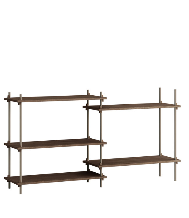 Moebe Shelving System H: 115cm in alle variaties