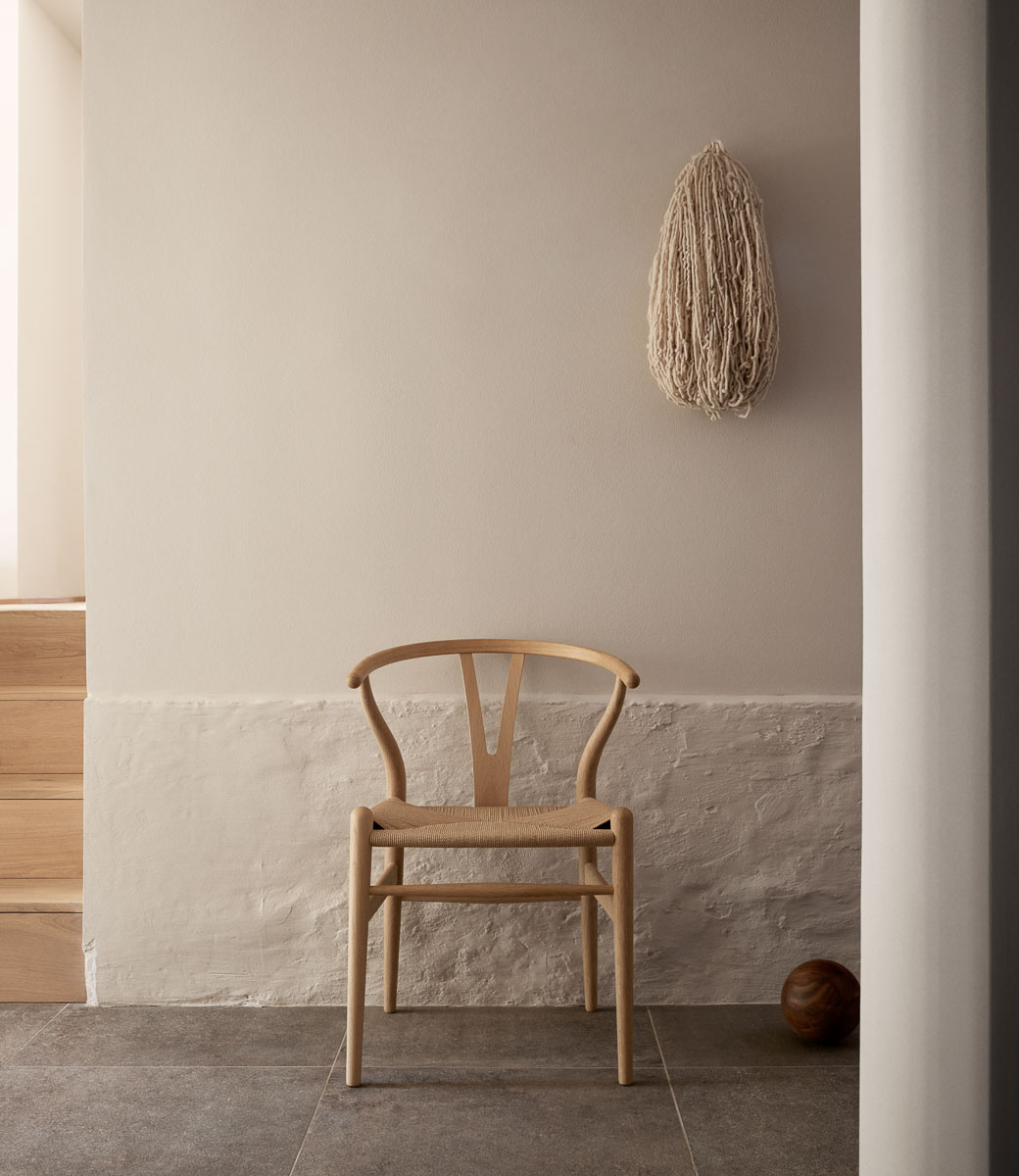The original oak Carl Hansen & Søn CH24 dining room Wishbone Chair