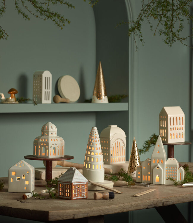 Kähler Design Waxinelichthouder Urbania Town House